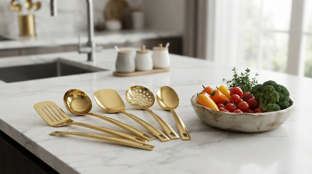 Adeline Stainless Steel 6-Piece Utensil Set