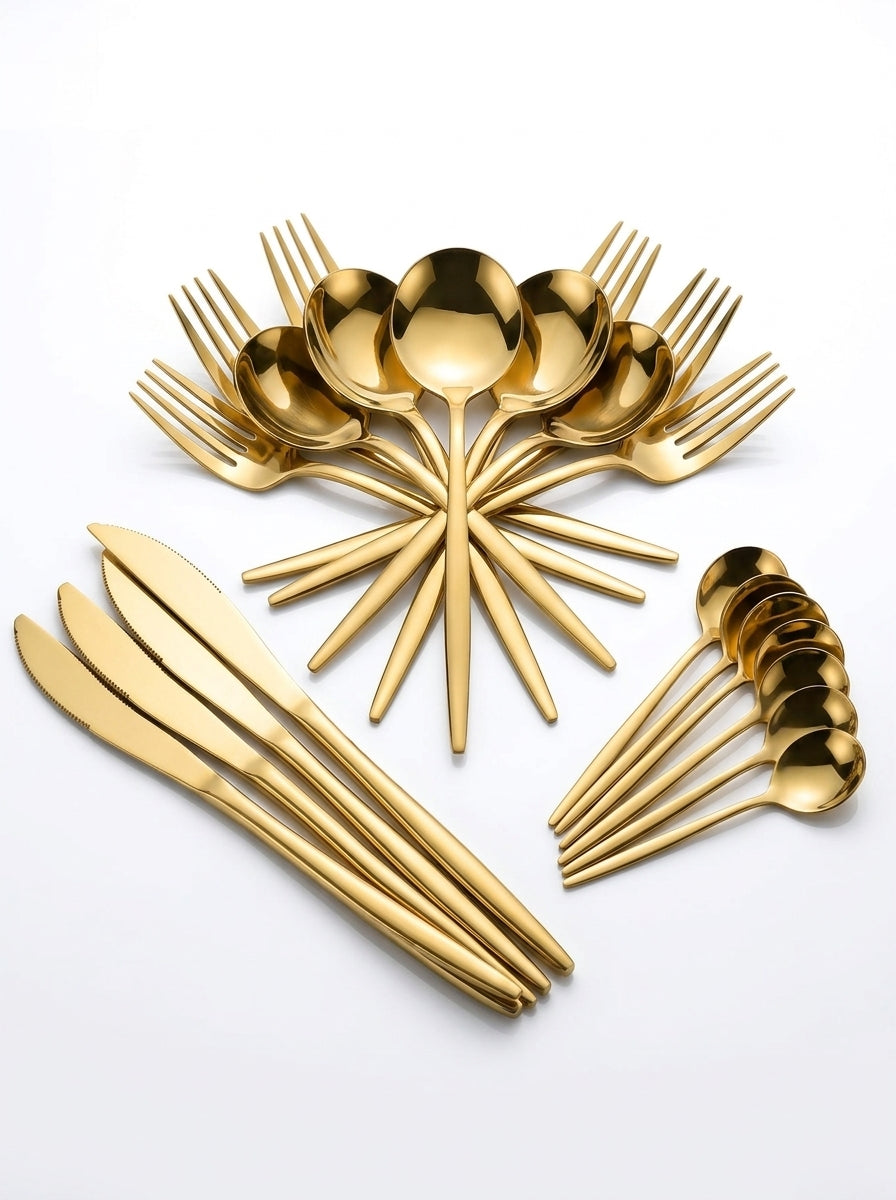 Valmore Stainless Steel 24-Piece Cutlery Set