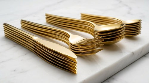 Valmore Stainless Steel 24-Piece Cutlery Set