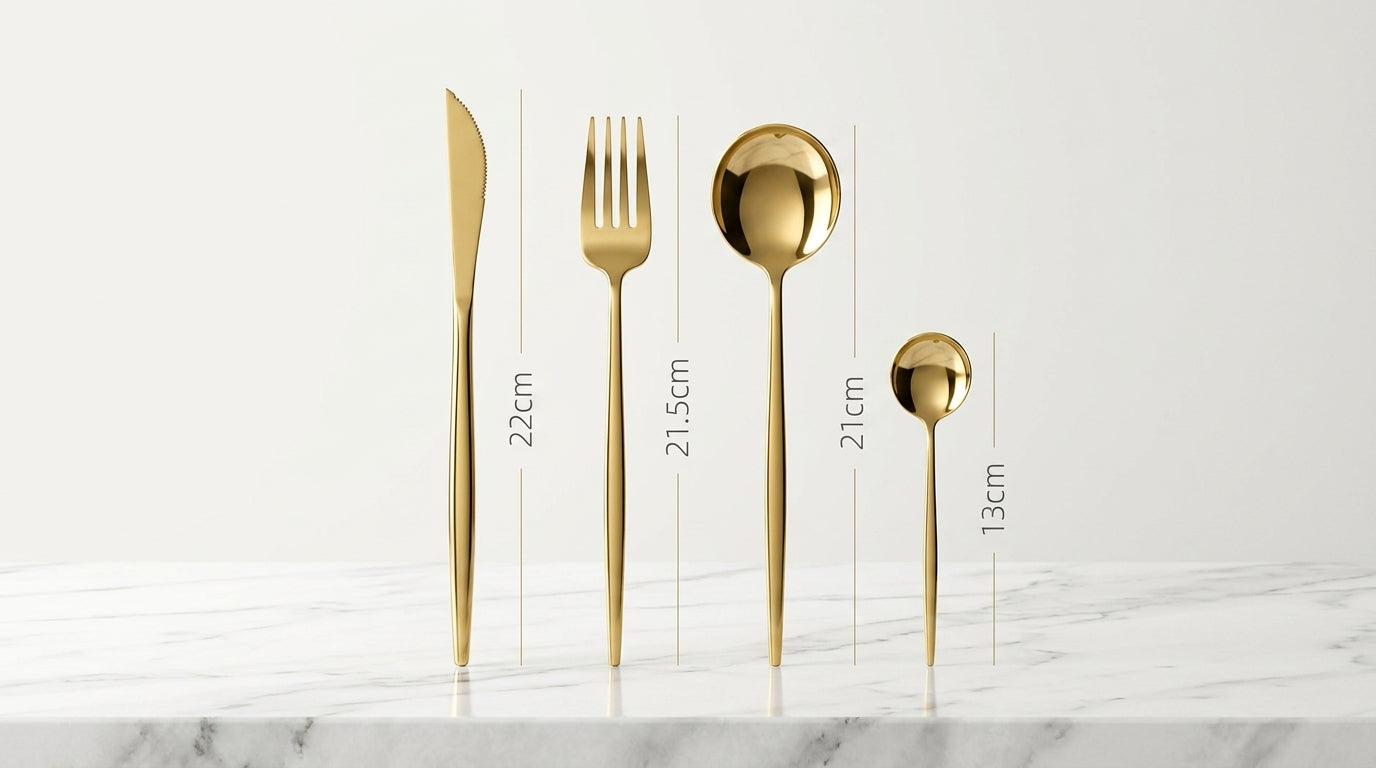 Valmore Stainless Steel 24-Piece Cutlery Set
