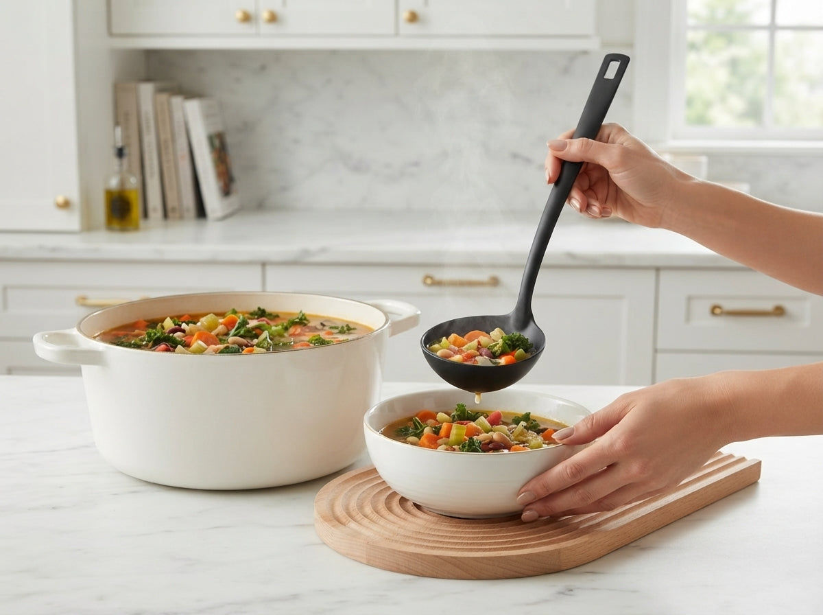 Adeline Stainless Steel 6-Piece Utensil Set